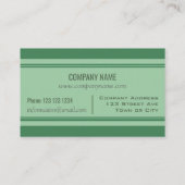 トロピッモダンクウォーターカラープラントスパリトリート 名刺 (裏面)