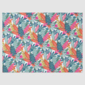 トロピッモダンクカラフルパターン 薄葉紙 (正面)