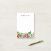 トロピッモダンクカラフル・ウォーター・カラー・ポストイット・ノート ポストイット (デスク上)