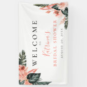 トロピッモダンクコーラルピンクフローラ 横断幕 (縦)