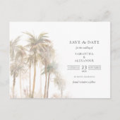 トロピッモダンクツリータイポグラフィ保存日 案内ポストカード (正面)