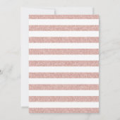 トロピッモダンクパイナップルハワイアン第1誕生日 招待状 (裏面)