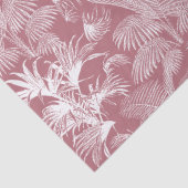 トロピッモダンクパームツリーズバラ金ゴールドホワイト 薄葉紙 (詳細)