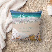 トロピッモダンクビーチ常時および永遠 クッション (ブランケット)