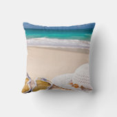 トロピッモダンクビーチ常時および永遠 クッション (裏面)