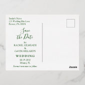 トロピッモダンク保存日 箔招待状ポストカード (裏面)