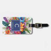 トロピッモダンク秋スタイリッシュラゲージタグ ラゲッジタグ (正面横)