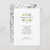 トロピッモダンク結婚・ウィッシュ・ウェル・カード エンクロージャーカード (正面/裏面)