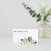 トロピッモダンク結婚・ウェブサイトエンクロージャカード エンクロージャーカード (スタンド正面)