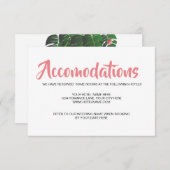 トロピッモダンク結婚・ミュージックフェスティバル囲い セーブザデート (正面/裏面)