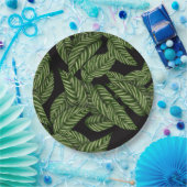 トロピッモダンク葉 ペーパープレート (パーティー)