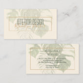 トロピッモダンク葉 名刺 (正面/裏面)