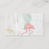 トロピッモダンク離れス・ピンク・フラミンゴ・おむつラッフル エンクロージャーカード (裏面)