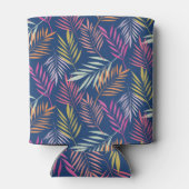 トロピッモノグラムのクカラフルパーム葉 缶クーラー (裏面)