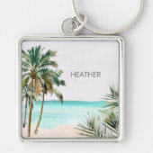 トロピッモノグラムのクパーム離れツリービーチ キーホルダー (正面)