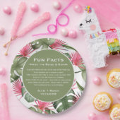 トロピッユーモアのあるク結婚紙プレート ペーパープレート (パーティー)