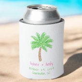 トロピッ名門私立校風のクパムツリー結婚式の引き出物 缶クーラー