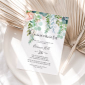 トロピッ図解入りの、写真付きのクカラフルフローラキンセアニラ 招待状