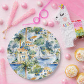 トロピッ地中海のク結婚ス ペーパープレート (パーティー)