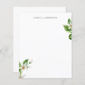 トロピッ地中海のク茎葉白フローラカスタム (正面/裏面)