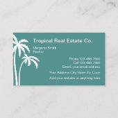 トロピッ実在クエステートデザイン 名刺 (正面)