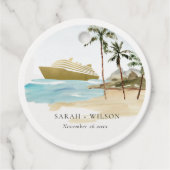 トロピッ素朴クシーケープビーチクルーズパーム結婚ズ フェイバータグ (正面)