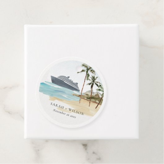 トロピッ素朴クシーケープビーチクルーズパーム結婚ズ フェイバータグ (インサイチュ)