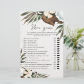 トロピッ結婚カルまたはカップルのシャワーシューゲーム (スタンド正面)