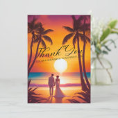 トロピッ結婚クのモダン台本 サンキューカード (スタンド正面)