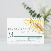 トロピッ結婚クの高級な食事の選択 出欠カード (スタンド正面)