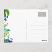 トロピッ結婚ク葉のあり | 3枚のフォトカード ポストカード (裏面)