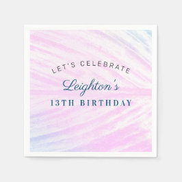 トロピッ絵を描クリーフ スタンダードカクテルナプキン