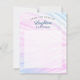 トロピッ絵を描クリーフ ノートカード