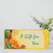 トロピッ縁どクギフト証書テンプレート (スタンド正面)