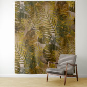 トロピッ自然ク葉のパターン タペストリー (インサイチュ)