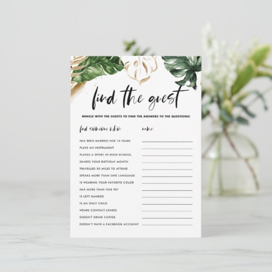 トロピッ葉クがゲストシャワーゲームカードを見つける エンクロージャーカード (スタンド正面)