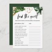 トロピッ葉クがゲストシャワーゲームカードを見つける エンクロージャーカード (正面/裏面)