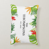トロピッ葉クと花カスタムの姓 アクセントクッション (裏面(縦))