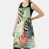 トロピッ葉クと花:鮮やか模様 エプロン (インサイチュ)