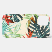 トロピッ葉クと花：鮮やか模様 Case-Mate iPhoneケース (裏面 (横))