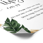 トロピッ葉クなハワイは、そのサインゲームにリングを置いた ポスター (角)