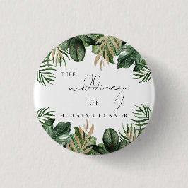 トロピッ葉クエレガントなウェディングゲストの好意 缶バッジ