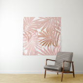 トロピッ葉クグラデーション：光沢グラデーションのパターン。 タペストリー (インサイチュ(横))