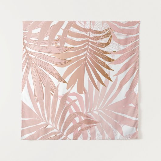 トロピッ葉クグラデーション：光沢グラデーションのパターン。 タペストリー (正面)