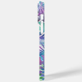 トロピッ葉クティール(緑がかった色)&グリーングラデーション、ラベンダー名 Case-Mate iPhoneケース (裏面 / 左)