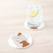 トロピッ葉クデザイン、シームレスなパターン。 コースター (側面)