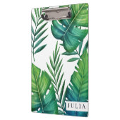 トロピッ葉クパーソナライズされた水の色 クリップボード (左)