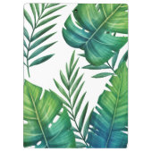 トロピッ葉クパーソナライズされた水の色 クリップボード (裏面)