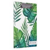 トロピッ葉クパーソナライズされた水の色 クリップボード (右)