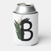 トロピッ葉クフェイク・ゴールド・フォイル・レターBモノグラム 缶クーラー (缶裏面)
